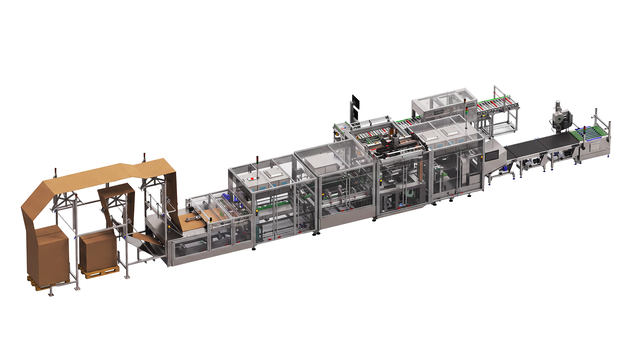 CMC Genesys automated packaging machine.